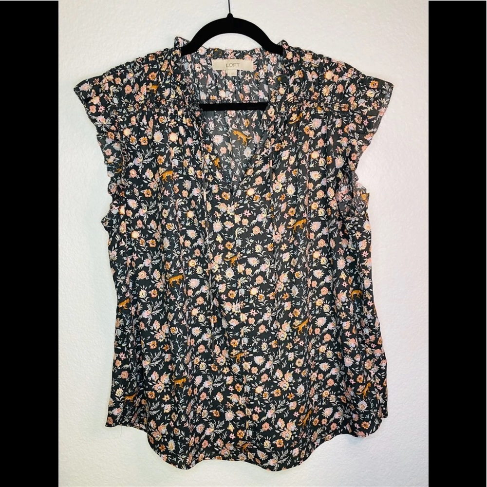 Floral Loft Top Size L